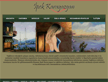 Tablet Screenshot of ipekkarayazgan.net